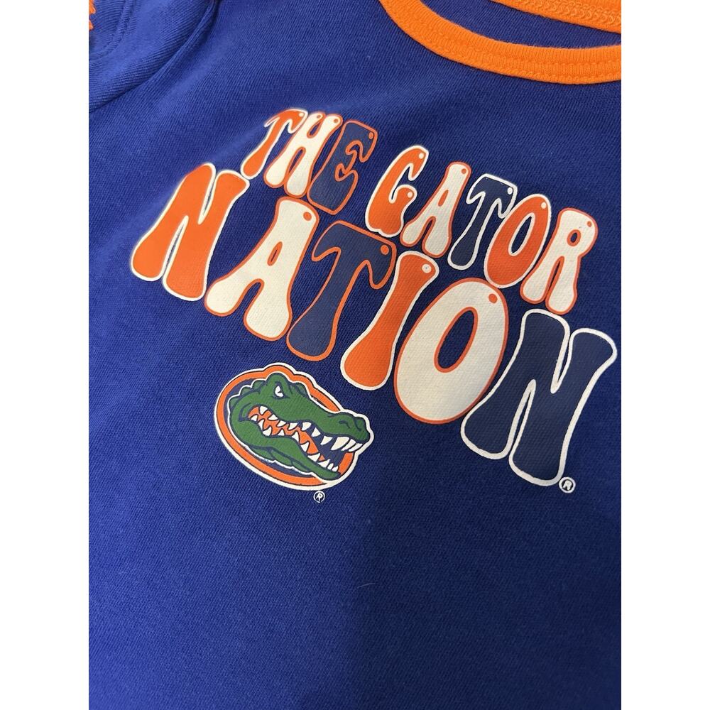 Set of 2-Baby 6-9 months University‎ Of FLORIDA GATORS UF One Piece Bodysuit - Picture 3 of 8